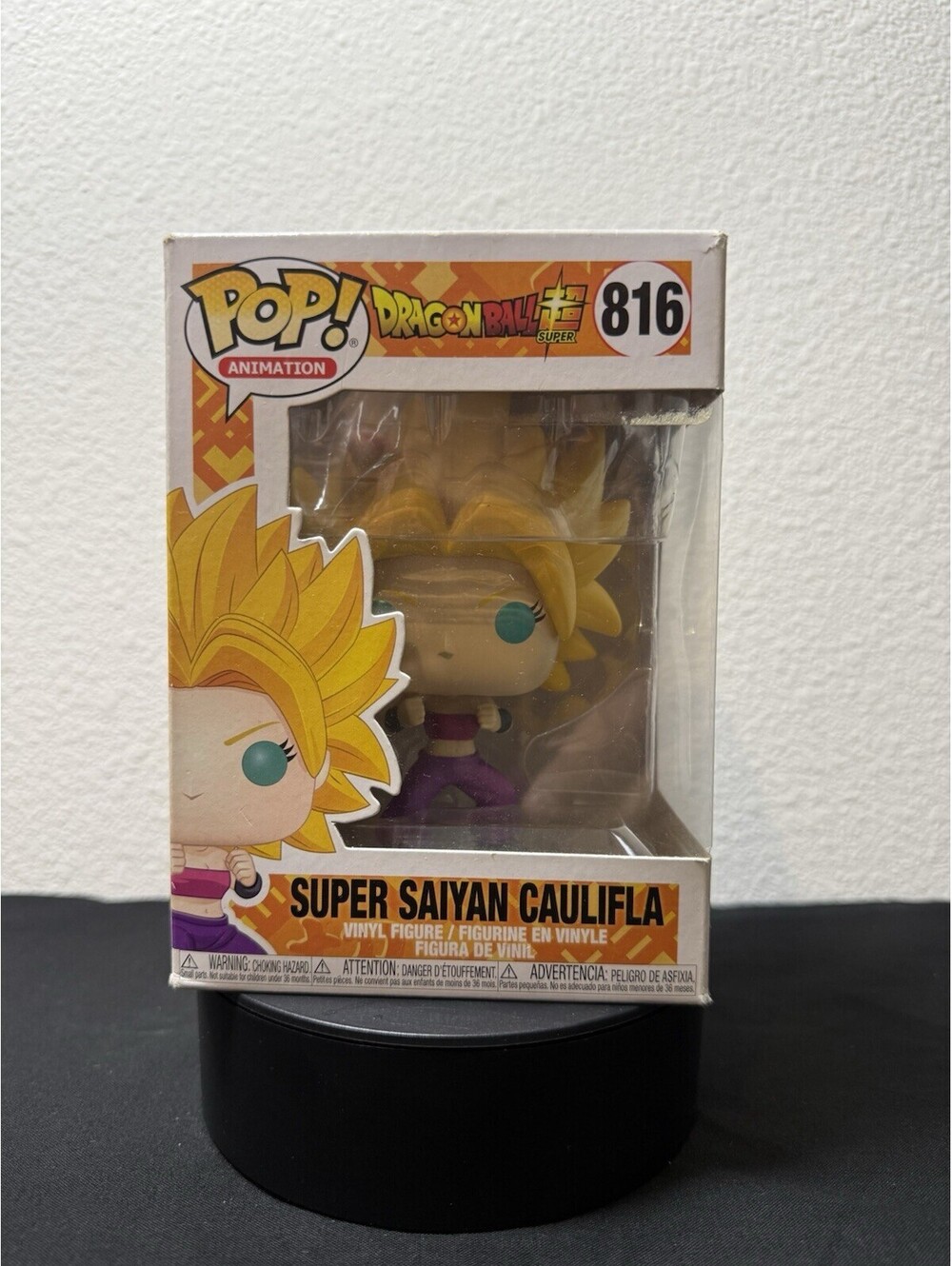 Funko Pop! Animation Dragon Ball Super Super Saiyan Caulifla 816 Vinyl Figure